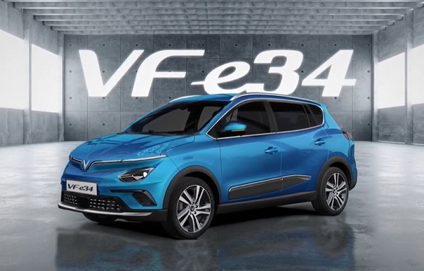 xe ô tô điện vinfast vf e34