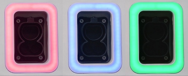 trạng thái đèn led trụ sạc vinfast