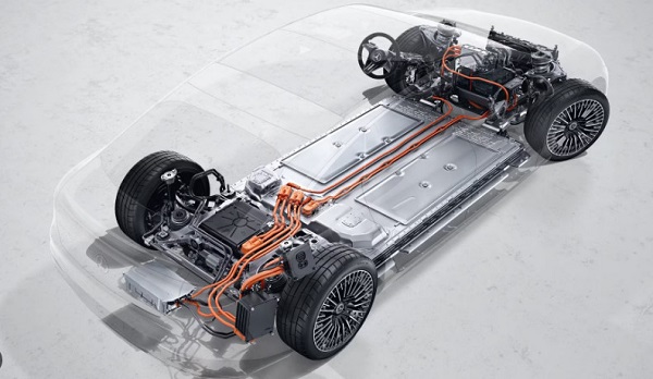 pin xe Mercedes Benz EQS 2023