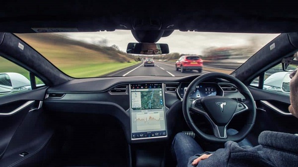 nội thất xe tesla s
