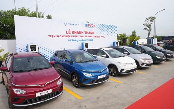 trạm sạc vinfast tại hải phòng