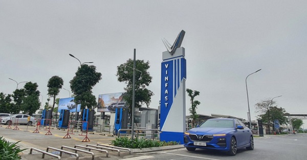 Trạm sạc Vinfast tại Ứng Hòa