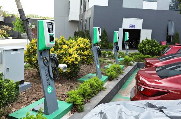 trạm sạc xe điện tại hải dương