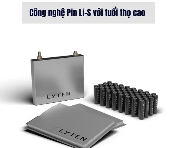 pin lithium lưu huỳnh